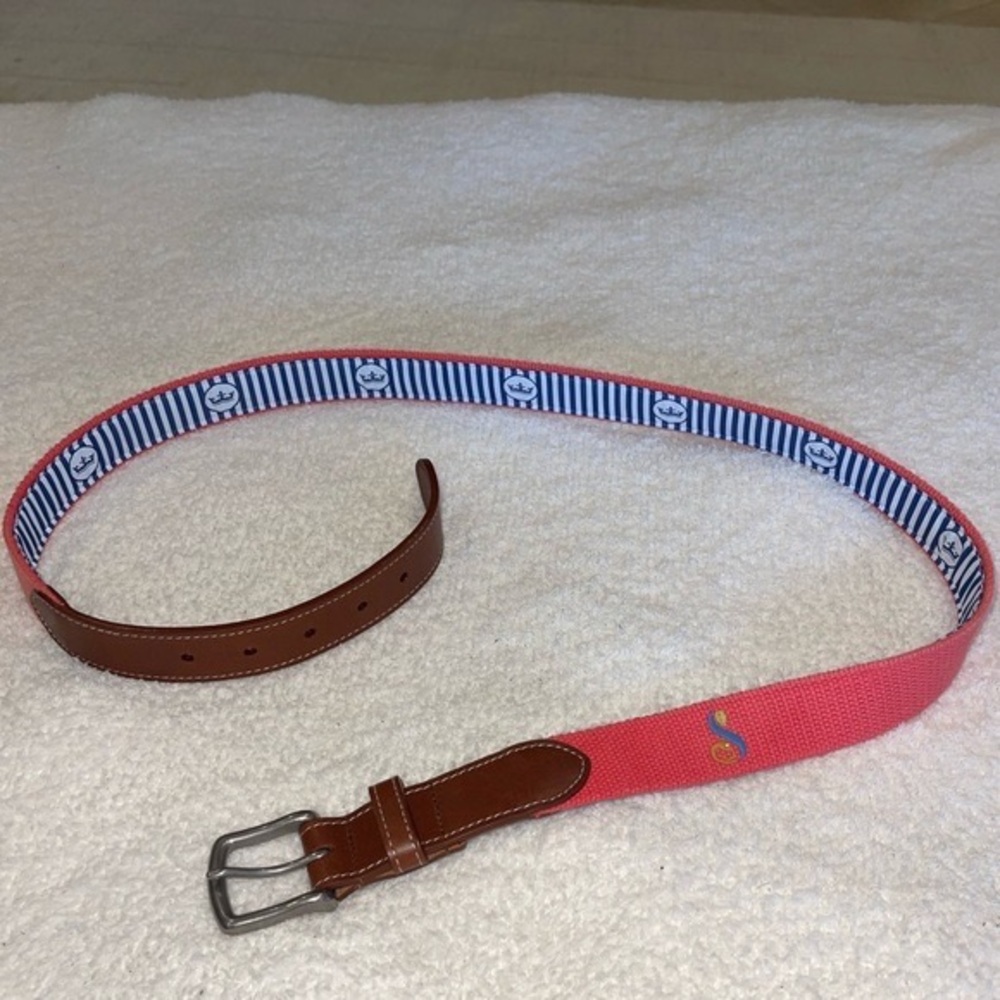 Peter Millar woven Streamsong Golf Club belt